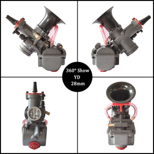 <span class=keywords><strong>Carburador</strong></span> de <span class=keywords><strong>Doble</strong></span> Pila para Motocicleta, Kit de Encendido para Honda Monkey, ATV, Go Kart, Yoshimura YD 28, 30mm, 30mm - Product Image 5