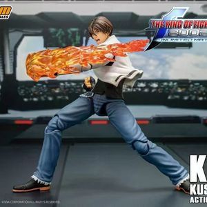 ฟิกเกอร์อนิเมะพีวีซีแช่แข็ง Kyo Kusanagi <span class=keywords><strong>Iori</strong></span> Yagami โมเดลตุ๊กตาตกแต่งของเล่นใหม่ของขวัญวันเกิด - Product Image 5