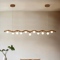 Lampe japonaise Wabi Sabi, lustre moderne en forme de fleur de prunier, design de branche pour salon/chambre principale, chambre à coucher zen, encastrable