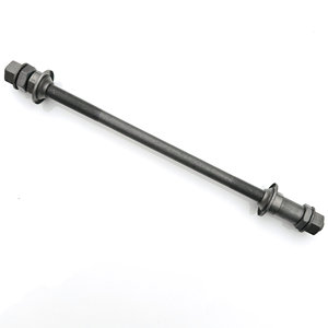 Solid <b>Bicycle</b> Axle 240mm Rear Steel <b>Frame</b> Structure Snowmobile ATV Hub Axle - Product Image 1