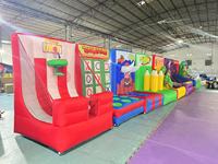 Juego Inflable 8 en 1 para Carnaval y Deportes, con Material Oxford de la Mejor Calidad