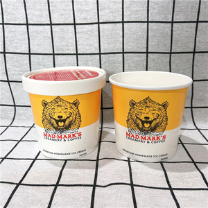 Bán buôn 5oz 7Oz 10oz in dùng một lần cốc sữa chua đông lạnh phân hủy sinh học & brandable - Product Image 5