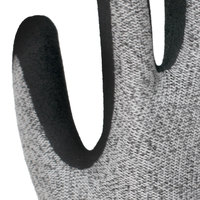 Anti-coupe HPPE En388 Industrie Anti-coupe Niveau 5 PU Enduit Construction Travail Sécurité Gants résistants aux coupures