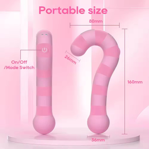 Vibrador de Masaje en Forma de Signo de Interrogación con Control por Aplicación, Producto Sexual para Masturbación Femenina, Vibrador de 9 Frecuencias - Product Image 3
