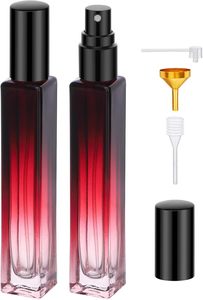 Custom Luxury Perfume Spray 50ml 100ml 30ml Glass Bottles with <b>Box</b> Screen Printing Clear Color - Product Image 2