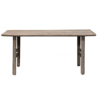 Table d'autel en bois recyclé antique chinoise, table longue en bois massif de haute qualité, table de présentation