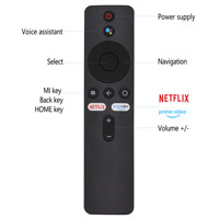 Télécommande de remplacement XMRM-00A compatible avec la télécommande Xiaomi MI Box S 4K Android TV