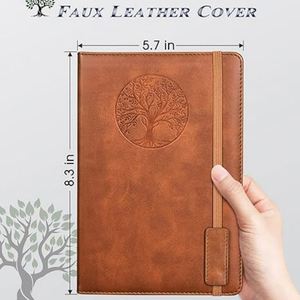 Carnet en cuir souple personnalisé avec sangle pour étudiants et bureau 2025 – Couverture rigide en PU - Product Image 4
