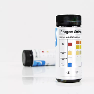 <span class=keywords><strong>Bandelettes</strong></span> de <span class=keywords><strong>test</strong></span> d'eau 4-en-1 pH ORP Dureté Température Chlore Nitrite - Product Image 5
