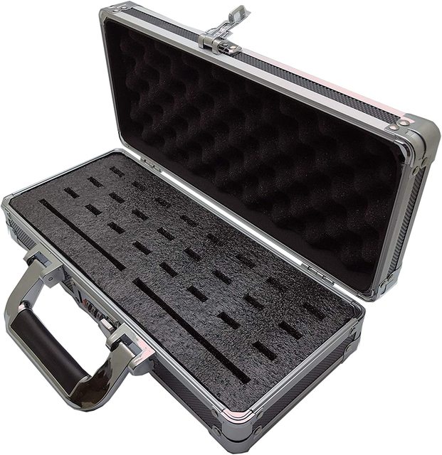 Customizable OEM Aluminum Flash USB Thumb Drive Case Memory Card Storage Box Electronic Accessories Combination Lock Antistatic