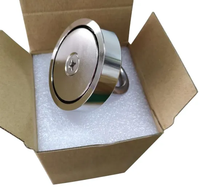 OEM/ODM/OBM Aimant de pêche en néodyme de récupération rond à trou fort puissant personnalisé 42mm avec boulon à œil