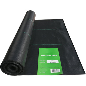 Malla Antihierbas Negra Permeable y Transpirable de Polipropileno Tejido para Jardines, Huertos e Invernaderos - Product Image 1