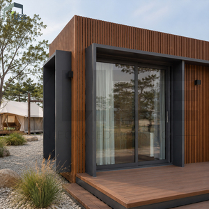 บ้านพักตากอากาศสำเร็จรูปสไตล์โมเดิร์น ขนาด 40 ฟุต บ้านคอนเทนเนอร์หรูหราพร้อมระเบียง - Product Image 4