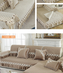 Yongho hiện đại pháp đơn giản mùa đông chống trượt cắt đôi ghế sofa ghế sofa co giãn đệm chống trượt sofa Bìa - Product Image 5