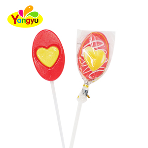 Piruletas Halal Chinas al por Mayor, Surtidas con Sabores de Frutas, en Forma de Corazón - Product Image 5