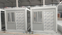 Maisons modulaires préfabriquées en conteneurs modifiés, mini bâtiments, conteneurs pliables mobiles pour le stockage personnel, modernes, portables, de 20 pieds, fabriqués en Chine