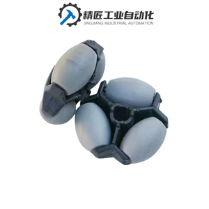 Diamètre extérieur 82mm Roue omnidirectionnelle WE-02 Stone Tire Foley Wheel Roues combinées simple face - Product Image 6