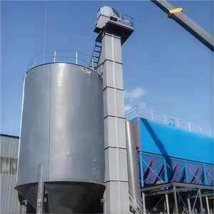 Verticale emmertransportband van roestvrij staal, duurzaam, 50m/min, industrieel gebruik, voor stof/droog poeder/kolenschroei/cement. - Product Image 1
