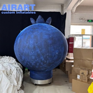 Modelo de Arándano Inflable Grande a Medida, Globo de Fruta de Arándano Inflable - Product Image 2