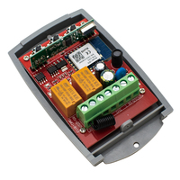 Interrupteur intelligent Wifi universel SMG-8112 Tuya, télécommande de porte de garage, récepteur 433 MHz, code roulant, relais 85-250V, contrôleur 2 canaux