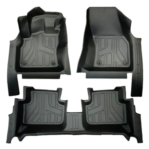 Tapetes para Auto 5D TPE para Todo Clima, Impermeables, Resistentes a Manchas y Polvo, Fáciles de Limpiar, 3mm de Grosor, 3 Piezas para <span class=keywords><strong>Audi</strong></span> Q3 2019-2023 - Product Image 1