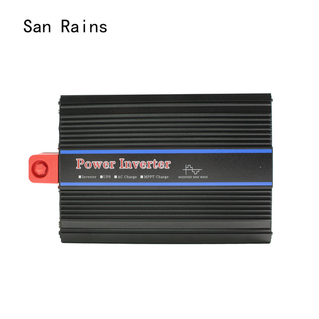 Factory Direct 6000 Watts LED Digital Display Power Inverter DC12V24V to 110V220V Good Heat Dissipation for Surya