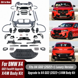 Kit de carrosserie complet (pare-chocs avant et arrière) style M Sport X4M avec calandre pour BMW X4 G02 <span class=keywords><strong>2021</strong></span>+ - Kit de conversion - Vente en gros - Product Image 1
