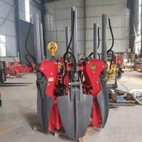 Prix d'usine San Xian Transplanteur d'arbres à essence monté sur mini-chargeur et excavatrice à vendre