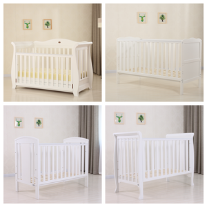 Nuevo Conjunto de Cuna <span class=keywords><strong>para</strong></span> Recién <span class=keywords><strong>Nacido</strong></span>, Desmontable de Madera con Estructura Estable, Diseño Moderno, 1 Año de Garantía <span class=keywords><strong>para</strong></span> Uso en Dormitorio - Product Image 5