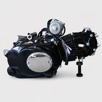 Ensemble moteur horizontal complet de haute qualité 110cc avec embrayage manuel et couvercle d'embrayage compact