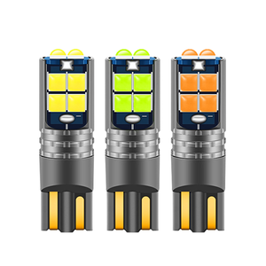 Ampoules LED vertes 12V pour voiture T10 3030 10SMD, éclairage intérieur, plafonnier, lecture, coffre, feux de gabarit - Product Image 1