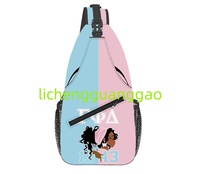 Promotion d'usine : Sac de poitrine, sac de sport et de voyage, sac bandoulière pour hommes et femmes, cadeau de sororité nationale Phi Delta Kappa