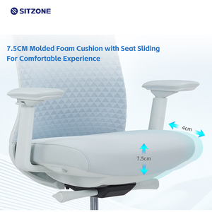 Sitzone dossier haut réglages réglables <span class=keywords><strong>bureau</strong></span> 3D maille exécutif pivotant personnel chaise de travail pour <span class=keywords><strong>bureau</strong></span> - Product Image 5