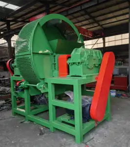Waste Tire Recycling Equipment Tyre Shredder Used Tire Crushing Machine