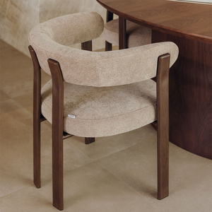 <span class=keywords><strong>Sedia</strong></span> da <span class=keywords><strong>Cucina</strong></span> e Ristorante Moderna con Struttura in Legno e Braccioli Imbottiti - Product Image 4