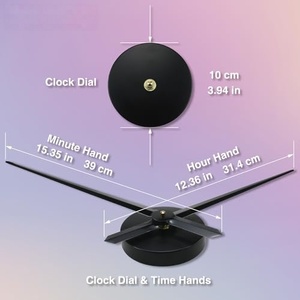 Home Decorative Large Mute Frameless 3d Diy Sticker <b>Roman</b> <b>Numeral</b> <b>Wall</b> <b>Clock</b> for Living Room - Product Image 5