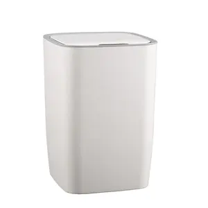 10L Automatic Suction Trash Can ABS PP Waste Bins Dustbin with Lid Smart Houseware For Office Hotel Rooms Eco-friendly Slim