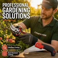 Juego de Herramientas de Jardinería Profesional SK-5, Tijeras de Podar de Acero con Alto Contenido de Carbono y Sierra Plegable para Recortar Ramas de Huertos