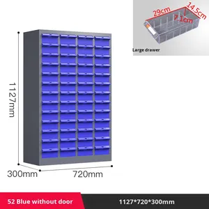 Heavy-Duty bộ phận thép tủ ngăn kéo-loại công cụ phần cứng Tủ lưu trữ với 2 cửa 4 lớp cho vít dao Mẫu lưu trữ - Product Image 6