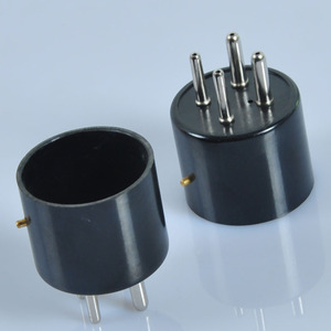Douille de tube en bakélite 4 broches pour tube à vide 2A3 811A 300B 5Z3, pièce d'amplificateur à tubes - Product Image 4