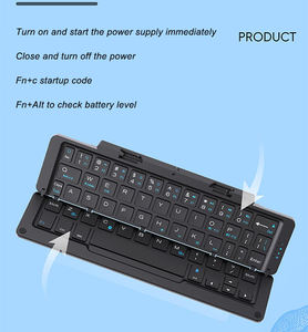 Teclado Inalámbrico de Tamaño Pequeño, Precio Mínimo, Teclado Bluetooth para Samsung Fold 3, Teclado Mágico Inalámbrico para Cualquier Tableta - Product Image 5