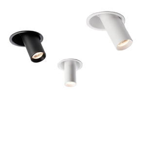 Spot encastré télescopique pour plafond, lumière LED IP54 en aluminium, downlight de 7,5 cm pour mur de fond de salle d'exposition - Product Image 4