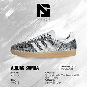 Zapatillas Adidas Wmns Samba Og 'Silver White Gum' Casuales y Modernas para Uso Diario - Product Image 6