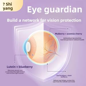 Vitaminas para la Vista con Espino Amarillo y Arándanos, 60 Tabletas Veganas, Apoyo para la Salud Ocular, el Mejor Suplemento de Luteína para la Degeneración <span class=keywords><strong>Macular</strong></span> - Product Image 3