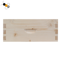 Équipement Apicole Ruche Langstroth Non Assemblée Boîte à Ruche pour Abeilles 2 Couches