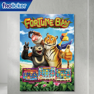 แผงวงจรเกมอาร์เคดแนวตั้ง FORTUNE BAY รุ่นภาษาอังกฤษ ระบบเกมวิดีโอแบบอินเทอร์แอคทีฟสำหรับเครื่องเล่นเกม ปลั๊กแบบ US 12V - Product Image 3