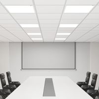 Panneau lumineux LED 300x300 alliage d'aluminium à cadre mince ultra-mince, blanc neutre 4000K 3600LM, pour l'éclairage domestique commercial de bureau