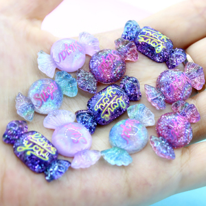 Miniaturas de Resina con Forma de Caramelos, Accesorios para Manualidades, para Hacer Joyería, Horquillas, Broches, Manualidades, Fundas para Móviles, Imanes para Refrigerador - Product Image 2