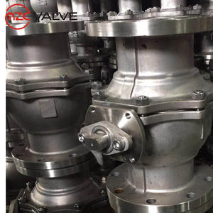 Vanne industrielle ANSI 150lb CF8 CF8m 304 316 <span class=keywords><strong>Wcb</strong></span> Vannes à boisseau sphérique flottantes en acier inoxydable à bride à orifice complet - Product Image 3