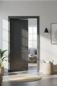 Porte d'entrée en <span class=keywords><strong>fer</strong></span> de style minimaliste de la série grise - Product Image 6